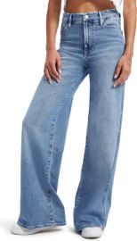 Good American Good Skate High Waist Wide Leg Jeans at Nordstrom